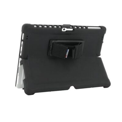 COVER PROTETTIVA RINFORZATA PER MICROSOFT SURFACE PRO 8 – SURFACE PRO 9 – SURFACE PRO 10 CON CAVALLETTO + CINTURINO GIREVOLE A 360°