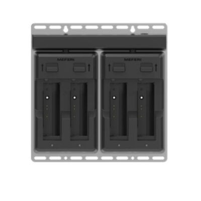 Stazione di ricarica a 4 slot ME10 (compatibile con batterie ME10-BATME10-03)