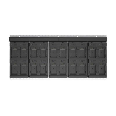 Kit caricabatteria a 20 postazioni per batterie ME74, include il caricabatteria ME74-20SBATC-01 e l’alimentatore PWS-DC-2410BEU-06
