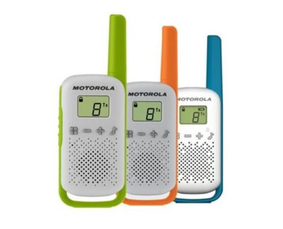 WALKIE TALKIE T42 VERDE/ARANCIONE/PETROLIO 3PK