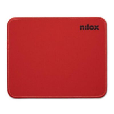 NILOX TECH – Tappetino per mouse, base anti scivolo, cuciture ricamate, scorrimento fluido