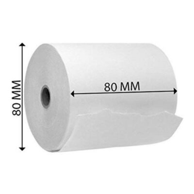 NILOX TECH – Rotoli di carta Stampate Termica, confezione da 48 pezzi, misura 80×80