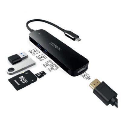 NILOX TECH – Adattatore USB-C 5in1