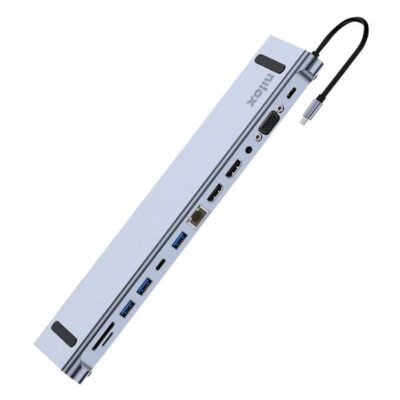 NILOX TECH – Docking station 12in1 USB-C compatibile Macbook