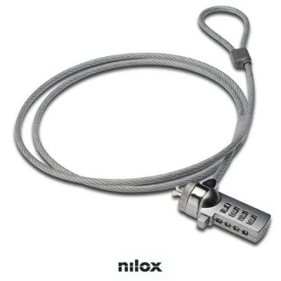 NILOX TECH – Cavo di sicurezza 1.5 Mt con combinazione numerica