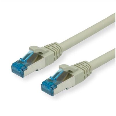 NILOX TECH – Cavo di rete S/FTP Ethernet RJ45 CAT. 6A, lunghezza cavo 1 mt, protezione dalle interferenze, materiale rame