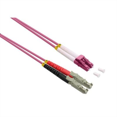 NILOX TECH – Cavo Fibra 50/125µM, lunghezza cavo 5 mt, connettori LC/LSH, UPC Polish (Ultra Physical Contact)