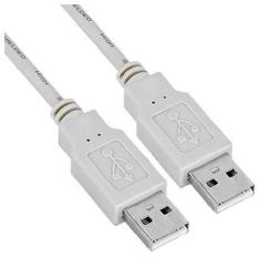 NILOX TECH – Cavo con connettore USB-A 2.0 a connettore USB-A 2.0, maschio a maschio, lunghezza cavo 5 mt, velocità max trasferimento: 480 Mbit/s, schermato