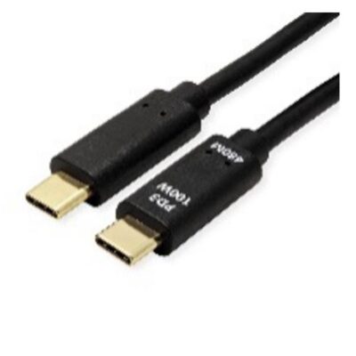 NILOX TECH – Cavo con connettore USB-C 2.0 a connettore USB-C 2.0, maschio a maschio, lunghezza cavo 3 mt