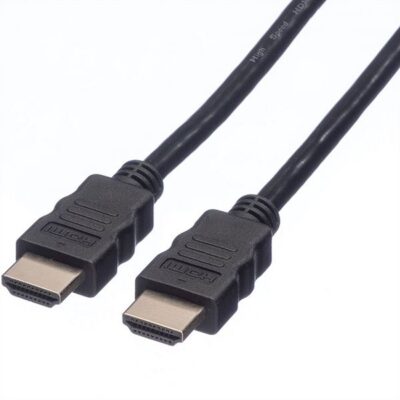 NILOX TECH – Cavo con connettore HDMI maschio a connettore HDMI maschio, lunghezza cavo 2 mt, alta velocità con Ethernet, canale ritorno audio, contatti placcati oro
