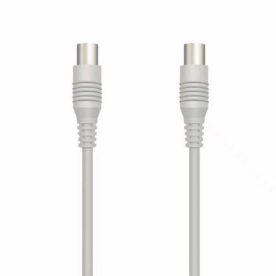 NILOX TECH – Cavo di congiunzione Video Antenna con connettore 9.5 mm a connettore 9.5 mm, maschio a femmina, lunghezza cavo 3 mt, adattatore Maschio–Maschio incluso confezione
