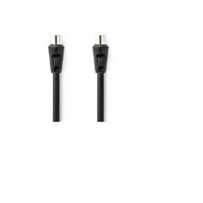 NILOX TECH – Cavo antenna coassiale con connettore RCA a connettore RCA, maschio a femmina B, lunghezza cavo 5 mt