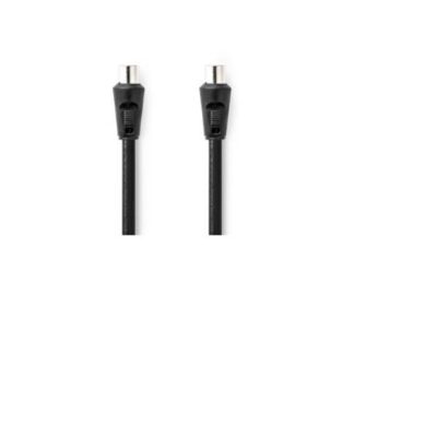 NILOX TECH – Cavo antenna coassiale con connettore RCA a connettore RCA, maschio a femmina W, lunghezza cavo 5 mt