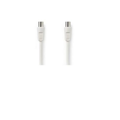NILOX TECH – Cavo antenna coassiale con connettore RCA a connettore RCA, maschio a femmina W, lunghezza cavo 10 mt