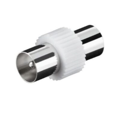 NILOX TECH – Adattatore coassiale con connettore RCA a connettore RCA, maschio a maschio, lunghezza cavo 0.3 mt