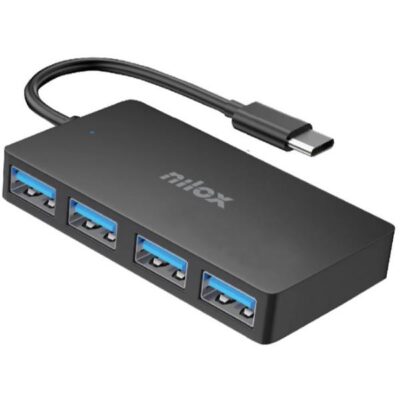 NILOX TECH – NXHUBUSC04 – DOCKING STATION USB-C 4 PORTE USB 3.2