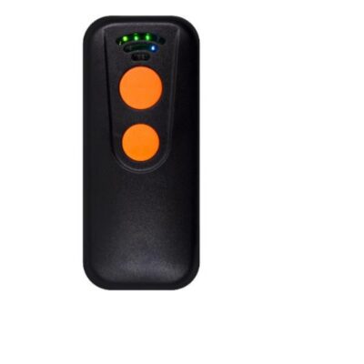 NILOX TECH – Scanner da polso, lettura codici 1D e 2D, tascabile, ampio angolo di lettura, caricabatteria con porta Type-C, connessione USB o Bluetooth