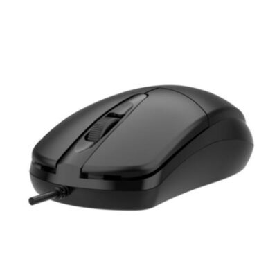 NILOX TECH – Mouse ottico, connessione USB-A, 1200DPI, 3 tasti, lunghezza cavo 1.5 mt