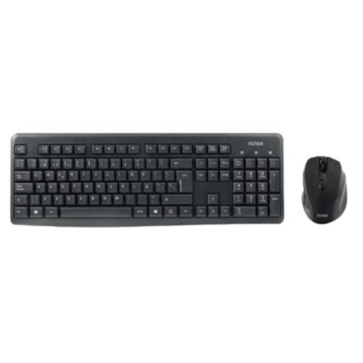 NILOX TECH – Kit Tastiera Wireless + Mouse Wireless