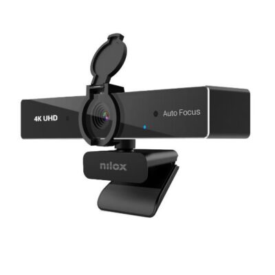 NILOX TECH – Webcam 4K 30FPS con AutoFocus con adatattore USB-C