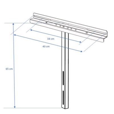 SUPPO SUPERIORE PER CISCO QUADCAM