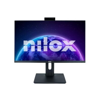 NILOX TECH – Monitor 24″ 75Hz/IPS/Multimedia/Webcam/HDMI/DP/VGA/JACK
