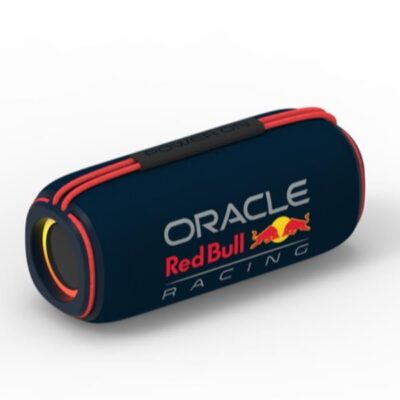 REDBULL – Speaker wireless, potenza audio 30 Watt, porta per memorie, porta USB. porta AUX, potenza RMS 2×12 Watt, maniglia integrata, luci LED multicolore