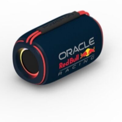 REDBULL – Speaker wireless, potenza audio 16 Watt, porta per memorie, porta USB. porta AUX, potenza RMS 8 Watt, maniglia integrata