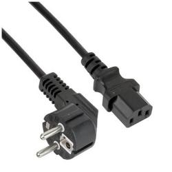 NILOX TECH – Cavo alimentazione con connettore IEC C13 a connettore Schuko, lunghezza cavo 1.8 mt, femmina a maschio