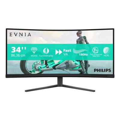 34 MONITOR CURVO 21:9 WQHD 180HZ