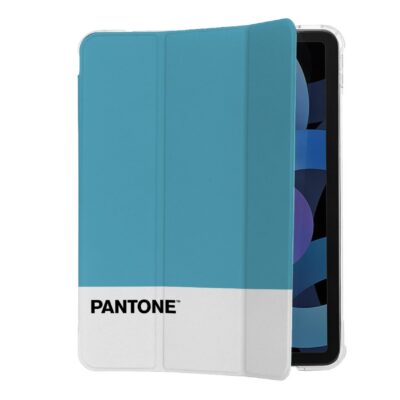 PANTONE – Custodia a libro bicolore azzurro e bianco in TPU compatibile con Apple iPad Air 10.9″ 4 gen/ 5* gen