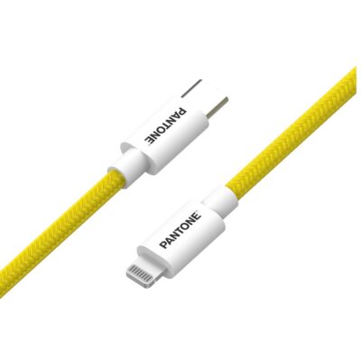 PANTONE – Cavo USB-C to Lightning potenza massima 60 Watt, lunghezza cavo 1.5 mt