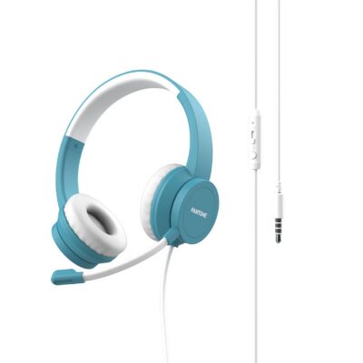 PANTONE – Cuffia a filo per utilizzo PC con presa jack 3.5mm, lunghezza cavo 1.2 mt, controllo remoto integrato [IT COLLECTION]