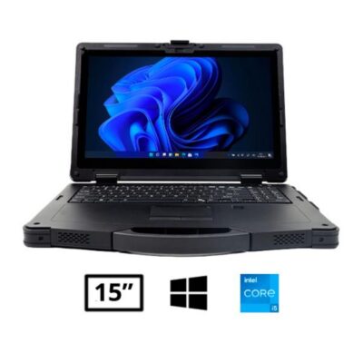 NOTEBOOK RUGGED DISPLAY DA 15,6″ CON 1.000 NITS, 16GB/256GB SSD, INTEL I5 10 CORE 4.4 GHZ, WIFI, BLUETOOTH, GIGA ETHERNET 1.000MB, WIN 11 PRO, ALIMENTATORE INCLUSO