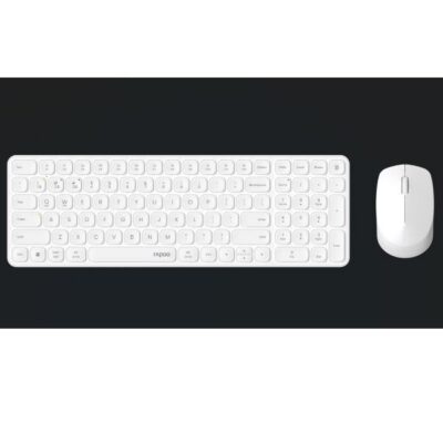 9310M – Set combo desktop ultra-sottile wireless multi-mode bianco