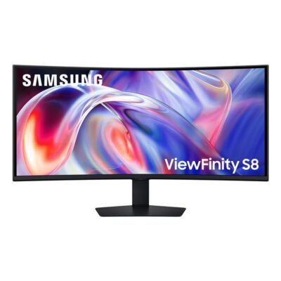 S40H85T Monitor HRM, DUHD, Curvo, Docking con Thunderbolt5, USB-C e LAN Port