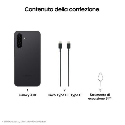 GALAXY A18 LTE 8+256GB BLACK