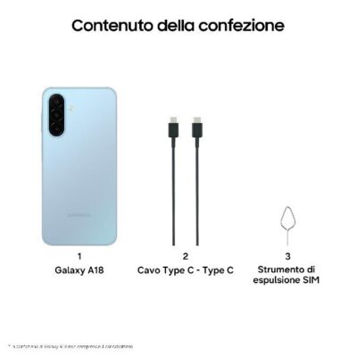 GALAXY A18 LTE 8+256GB LIGHT BLUE