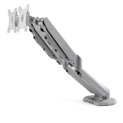 Supporto per due monitor ergonomico