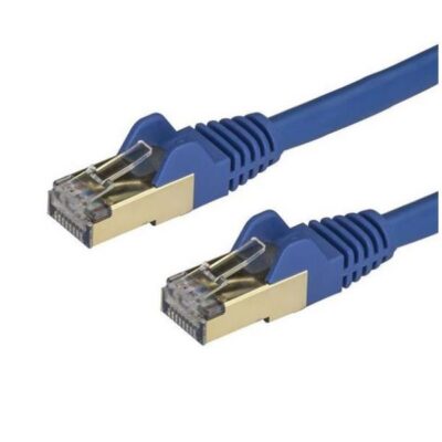 Cavo di Rete Schermato Cat6a STP da 3m – Blu
