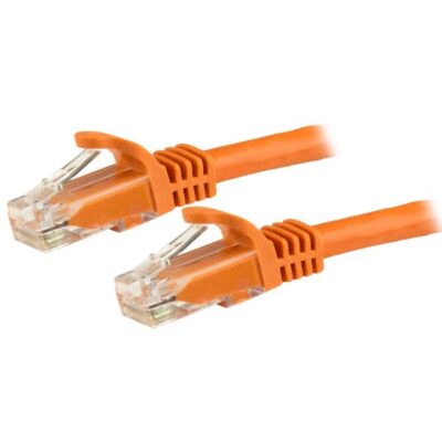Cavo Patch CAT6 da 7.5m – 24 AWG – Arancione