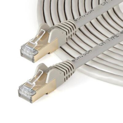 Cavo di rete Ethernet RJ45 CAT6a da 10m – Grigio