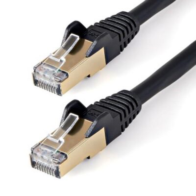 Cavo patch CAT6a da 7,5 m – Schermato (STP) nero