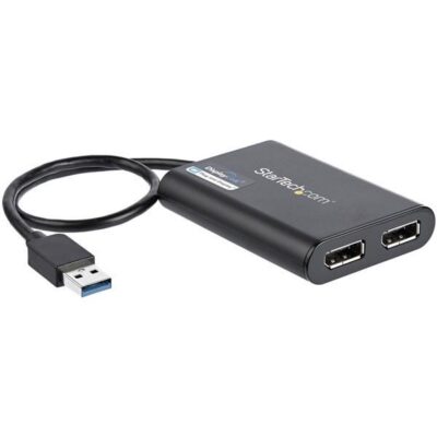 Adattatore USB a due DP – 4K 60 Hz – USB3.0(5Gbps)