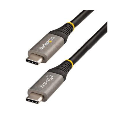 Cavo USB tipo C da 2m – Cavo da USB-C a USB- C certificato USB-IF 5Gbps – Cavo USB 3.2 Gen 2 Type-C – 100W (5A) Power Delivery – Supporta DP Alt Mode – Cavo dati e di ricarica