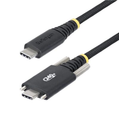 Cavo di Ricarica USB-C da 2m, Chiusura a Vite Laterale
