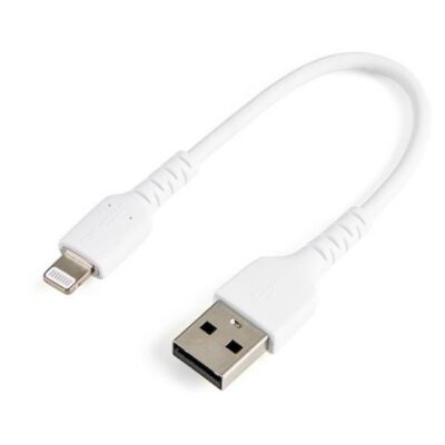 Cavo da lightning a USB A in fibra aramidica da 15cm Bianco