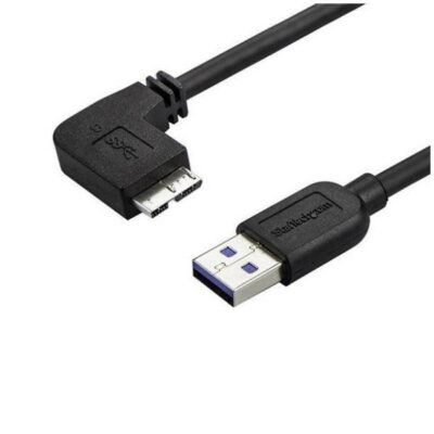 Cavo USB 3.0 Tipo A a Micro B slim ad angolo – 1m