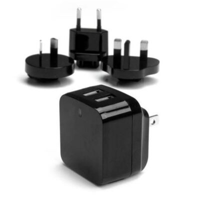 Caricabatterie da parete a due porte USB