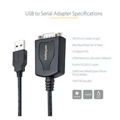 Cavo Adattatore USB a Seriale 1 m